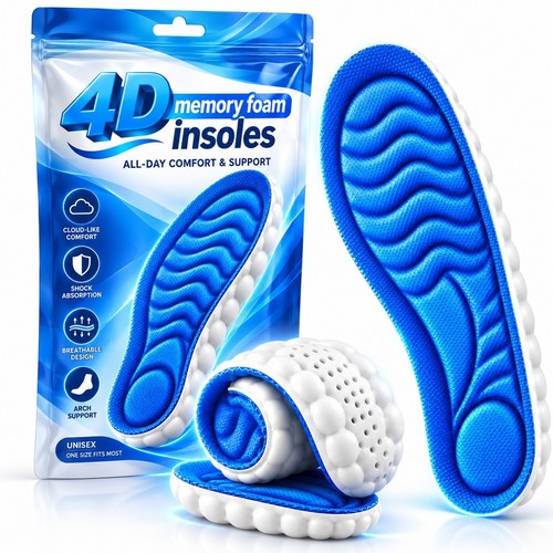 Memory foam shoe insoles for - memory,