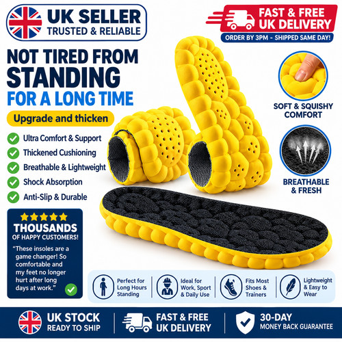 Memory foam shoe insoles - foam,