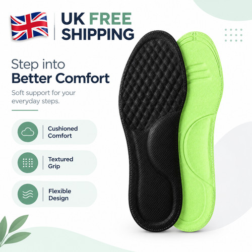 Memory foam shoe - memory, insoles