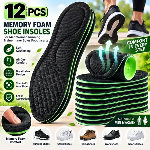 Memory foam shoe insoles for - insoles,