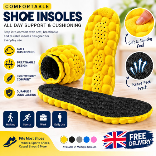 Memory foam shoe - foam, insoles