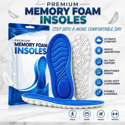 Memory foam shoe - memory, for
